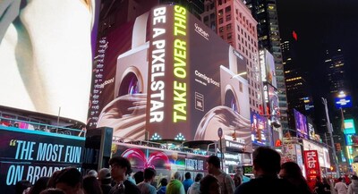 Yaber and JBL shine in New York's Times Square to reveal their June 25th launch