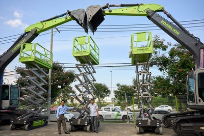 A Zoomlion expande marca global cobrindo mais de 140 países e regiões, fortalece presença no mercado global (PRNewsfoto/Zoomlion)