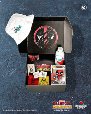 CNC x Heineken Silver Releases "Best Bubs Box" Featuring Limited- Edition Marvel Studios' "Deadpool & Wolverine" Collectibles