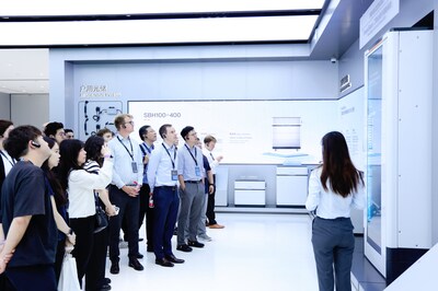 Sungrow Showroom Visit (PRNewsfoto/Sungrow Power Supply Co., Ltd.)