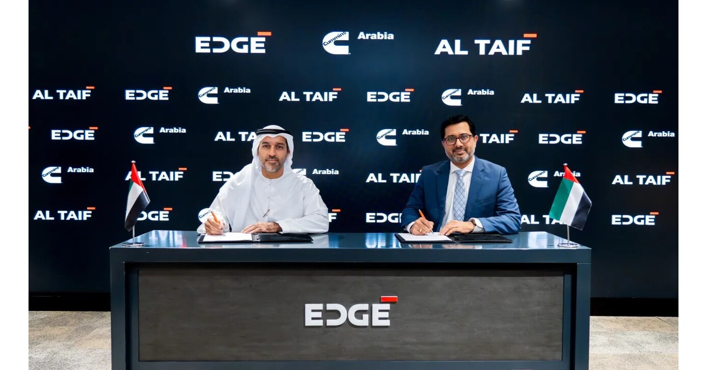 EDGE Signs Two MoU Agreements with Cummins Arabia