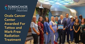 Florida Cancer Specialists & Research Institute Ocala Cancer Center Awarded For Tattoo and Mark-Free Radiation Treatment