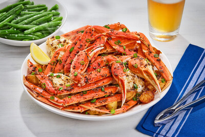 During Crabfest, guests can enjoy a full pound of wild-caught crab legs prepared their way, choosing from flavours like NEW! Cajun Style, Roasted Garlic & Herb Sauce, or Simply Steamed.