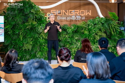 Bridge to a Sustainable Future——Sungrow’s Ph.D. Talk in Shanghai (PRNewsfoto/Sungrow Power Supply Co., Ltd.)