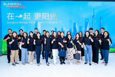 Bridge to a Sustainable Future——Sungrow’s Ph.D. Talk in Shanghai (PRNewsfoto/Sungrow Power Supply Co., Ltd.)