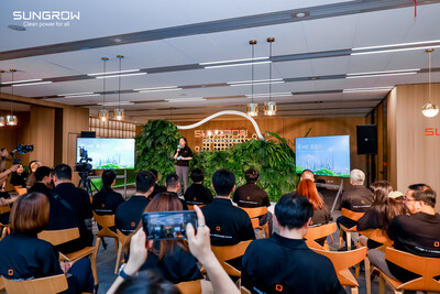 Bridge to a Sustainable Future——Sungrow’s Ph.D. Talk in Shanghai (PRNewsfoto/Sungrow Power Supply Co., Ltd.)