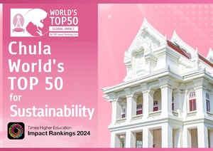 Chula Makes World's Top 50 Universities for "Sustainable University" in THE Impact Rankings 2024, and No. 1 in Thailand for Industry, Innovation and Infrastructure