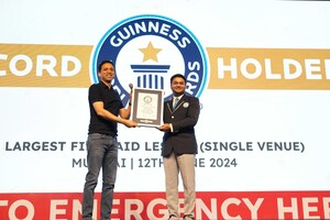 4,300+ Zomato delivery partners receive comprehensive first-aid training under one roof; create Guinness World Records for the largest first aid lesson (single venue)
