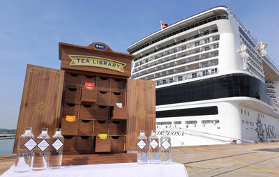 The new Tea Library on board MSC Virtuosa, which sails from Southampton this summer, stocks hundreds of Brits’ most-loved tea brands as well as British tap water at different levels of hardness, for an authentic cuppa from home.