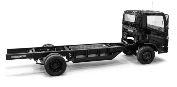 Bollinger Motors B4 all-electric Class 4 chassis cab