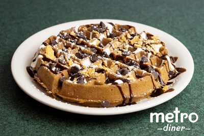 S'mores Waffle at Metro Diner