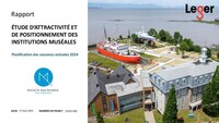 Rapport complet de l'étude d'attractivité et de positionnement des institutions muséales (Groupe CNW/Société des musées du Québec (SMQ))