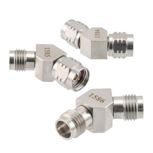 Pasternack Rolls Out 45-Degree-Angle Adapters for In-Series Connections, 1.85 mm