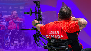 Nomination de Kyle Tremblay dans l'Équipe paralympique canadienne de Paris 2024 en paratir à l'arc