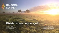 (CNW Group/Kincora Copper Limited)