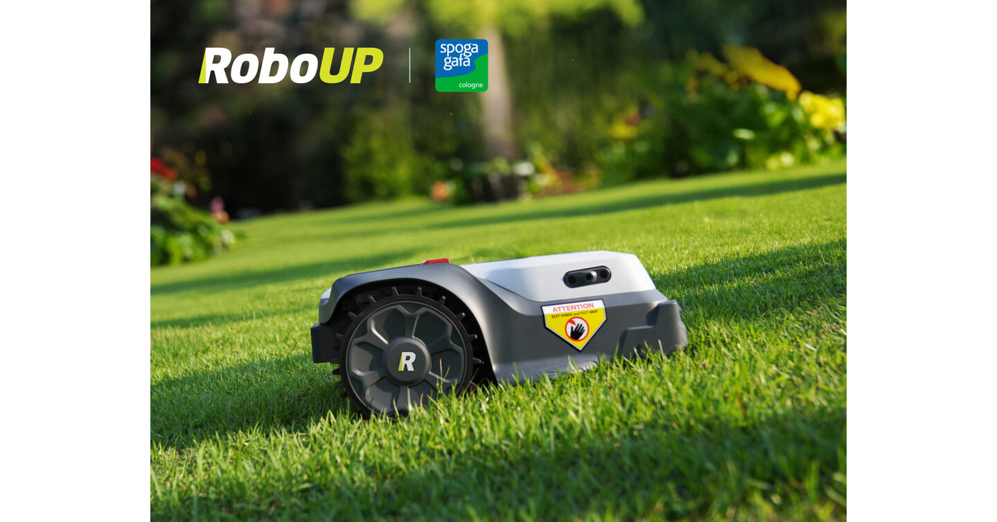 RoboUP presenta T1200 Pro en Spoga+Gafa 2024: cuidado inteligente del c&eacute;sped, zona por zona