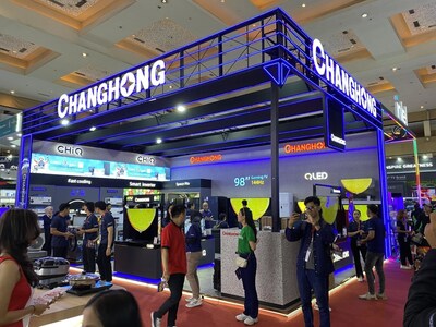 Changhong Pamerkan Berbagai Inovasi Perangkat Rumah Tangga di Jakarta Fair 2024