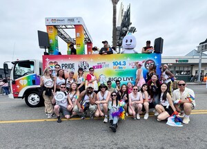 Bigo Live and iHeartMedia Unite to Celebrate Diversity and Inclusivity at LA Pride Parade with "Live Proud, Love Loud" Campaign this Pride Month