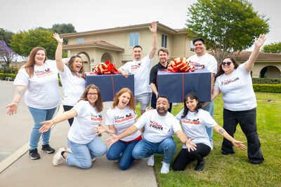 Disney VoluntEARS drop care packages to the Los Angeles Fisher House in Los Angeles, Calif., Tuesday, June 4, 2024. (Photo credit: Disney)