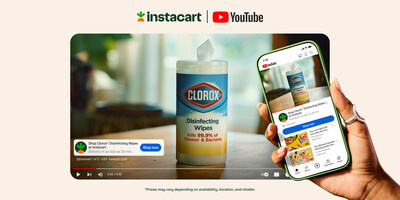 Select brand partners will be able to inspire and convert consumers watching YouTube directly to purchase for same-day delivery.