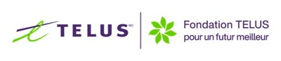 Logos de TELUS et de la Fondation TELUS pour un futur meilleur (Groupe CNW/Fondation TELUS pour un futur meilleur)