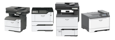 Sharp's new color and monochrome A4 MFPs and printers