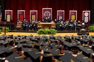 FHU Spring Commencement Honors Graduates, Looks to the Future