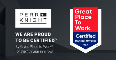 Perr&Knight Earns 2024 Great Place to Work Certification™