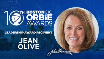 Leadership Award Recipient, Jean Olive of John Hancock