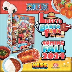 KessCo annonce le prochain jeu de plateau One Piece : Luffy's Bento Panic