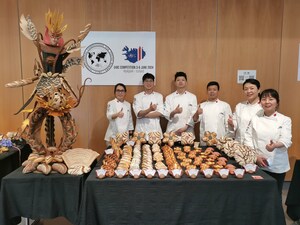 Equipe chinesa ganha o "Best Showpiece Award" no 52º Concurso Internacional para Jovens Padeiros da UIBC com o apoio da Angel Yeast