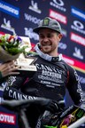 Monster Energy's Troy Brosnan Takes Fourth Place in the Men's Elite at the UCI Downhill Mountain Bike World Cup in Val Di Sole, Italy (PRNewsfoto/Monster Energy)