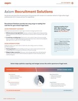 Axiom's New Permanent Recruitment Solutions Now Available in Asia