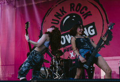Die Spitz at the Punk Rock Bowling Festival 2024 in Las Vegas