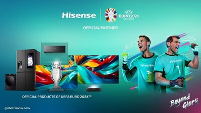 A Hisense se associou a Iker Casillas e Manuel Neuer como Embaixadores Globais (PRNewsfoto/Hisense)