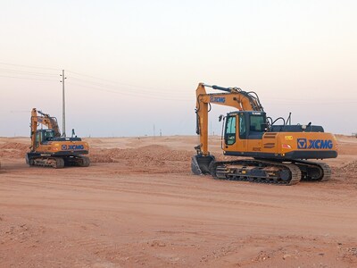 XCMG Builds Adaptable and Responsive Service Mechanism with A New Service System and Warehouses in Saudi Arabia.