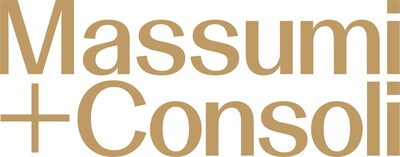 Massumi + Consoli Logo in Gold