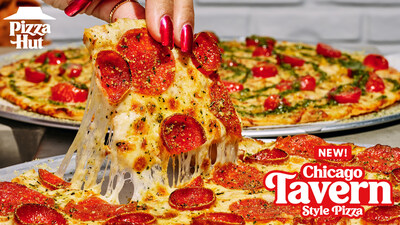 PIZZA HUT® UNVEILS NEW CHICAGO TAVERN-STYLE PIZZA AND TOPPINGS TRANSFORMATION WITH BIGGEST TOPPINGS MENU OVERHAUL IN OVER A DECADE