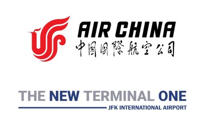 Air China and The New Terminal One combined logo