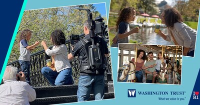 Washington Trust launched a new multimedia campaign that illustrates how fast and easy it is to open deposit accounts or switch to the Bank online, by comparing the speed of account opening with the time it takes to experience classic Rhode Island favorites, such as drinking a Del's Lemonade or riding the carousel at Roger Williams Park Zoo and Carousel Village.