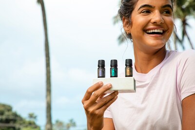 doTERRA’s Yoga Collection features an exclusive trio of CPTG® essential oil blends designed to enhance your yoga practice.