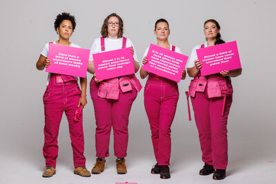 Stopcocks all-female plumbers and women’s intimate health brand INTIMINA have partnered to mark World Continence Week as new research reveals that a third of UK women aged 18+ will have an bladder leak more often than a 3/4-year-old, i.e. at least weekly. Copyright for the photo is INTIMINA