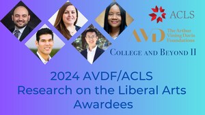 American Council of Learned Societies Names AVDF/ACLS Fellows for Research on the Liberal Arts
