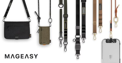 Leader in innovative tech gear, MAGEASY, releases chic, versatile straps and sacoches for trendsetters on-the-go this summer