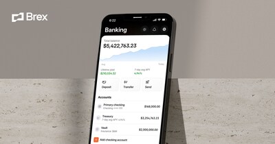 Brex Launches New Digital Banking* Products for Startups