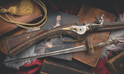 French King Louis XIII's Lavish 17th Century Wheellock Up for Auction