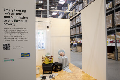 IKEA Canada et Furniture Bank unissent leurs forces pour rduire la pauvret mobilire dans la rgion du Grand Toronto. (Groupe CNW/IKEA Canada Limited Partnership)