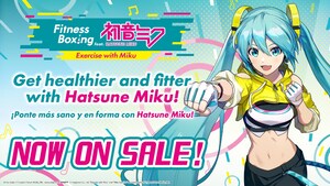 "Fitness Boxing feat. HATSUNE MIKU" Now Available on Nintendo Switch with New DLCs