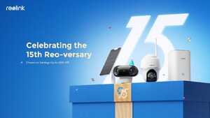Reolink Celebrates 15th Anniversary with Up to 50% Off Sale