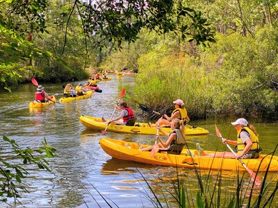 The Gulf Center for Ecotourism and Sustainability brings new environmental and recreational programs like kayak camping to the Gulf of Mexico's Coast.